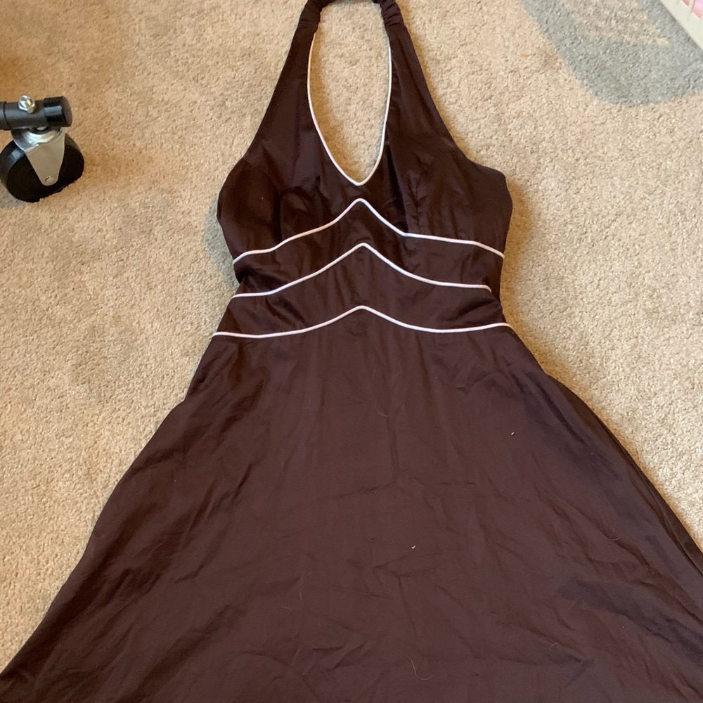 Halter neck (elastic) cocktail dress